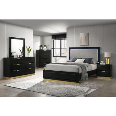 Caraway Bedroom Set In Black