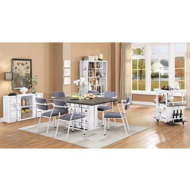 Cargo Dining Room Set (White)