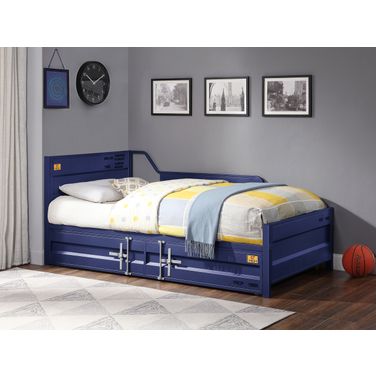 Cargo Youth Daybed w/ Trundle (Blue)