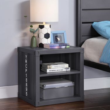 Cargo Youth Nightstand (Gunmetal)