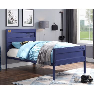 Cargo Youth Panel Bed (Blue) (Full)