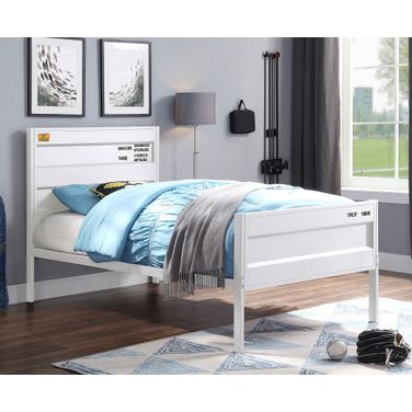 Cargo Youth Panel Bed (White) (Full)