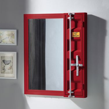 Cargo Youth Vanity Mirror (Red)