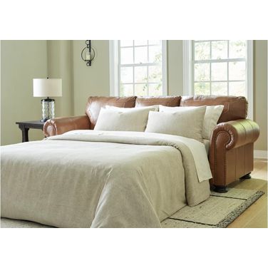 Carianna Queen Sofa Sleeper In Caramel