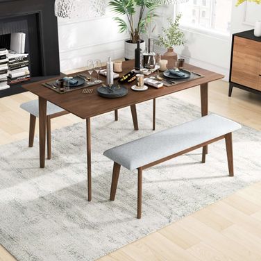 Carlos Brown Large Dining Table