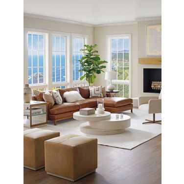 Carmel Monterey Ventana Round Occasional Table Set