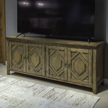 Carolina Park 78 Inch TV Console In Brown