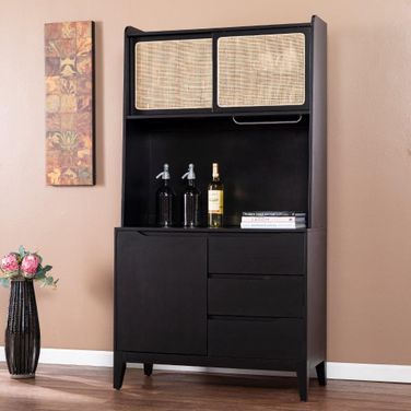 Carondale Tall Buffet Cabinet With Storage