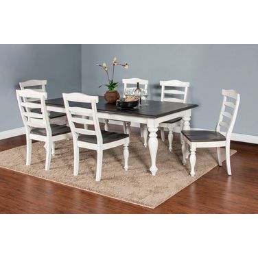 Carriage House European Cottage Rectangular Extendable Dining Room Set