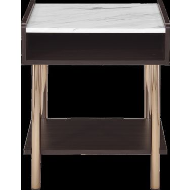 Carrie End Table In Brown