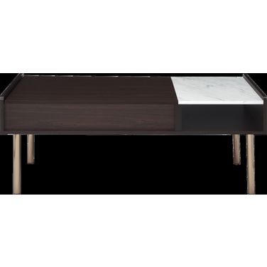 Carrie Lift Top Cocktail Table In Brown
