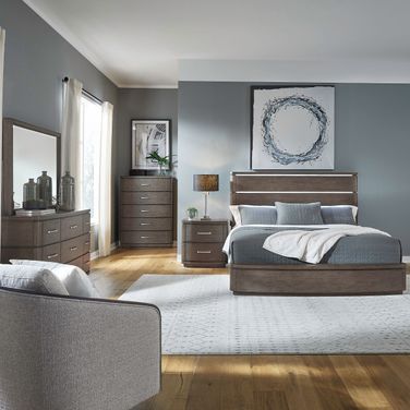 Cascade Falls Bedroom Set In Espresso