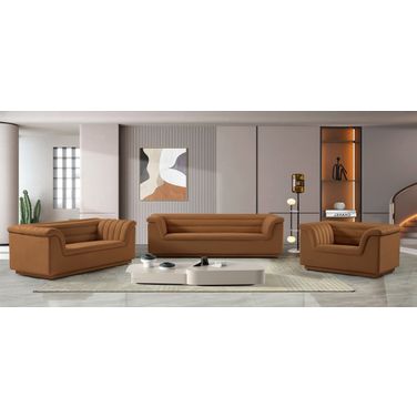 Cascade Living Room Set In Saddle