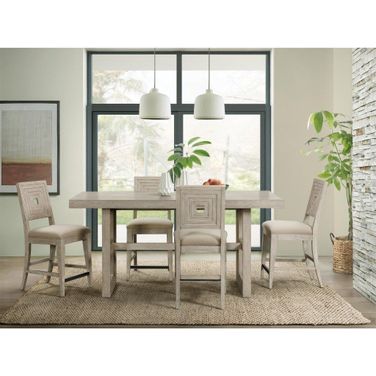 Cascade Upholstered Wood Back Counter Stool Set of 2