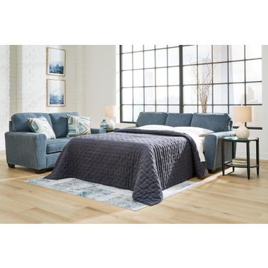 Cashton Queen Sofa Sleeper In Blue