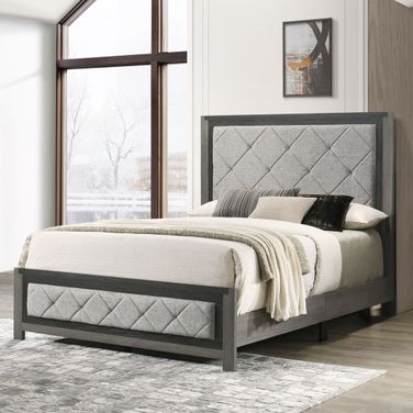 Jehoram Queen Bed In Gray