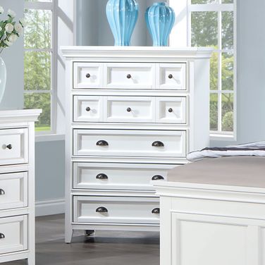 Castile Chest In White