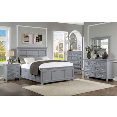 Castlile Bedroom Set In Gray