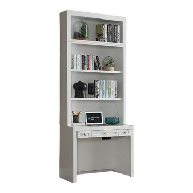 Catalina Two Piece 40 Inch Library Desk And Hutch