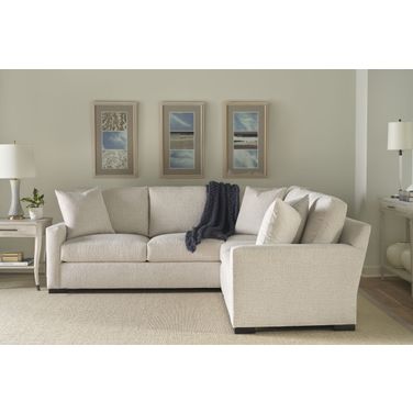 Century Home Elegance Cornerstone Sectional In White