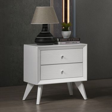 Cerys Nightstand In White