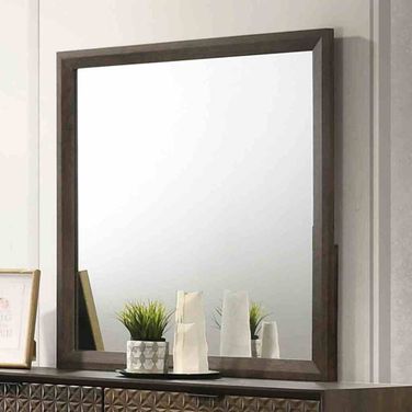 Chalfont Mirror In Dark Brown