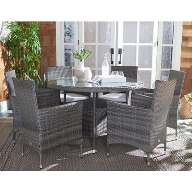 Challe Dining Set in Grey