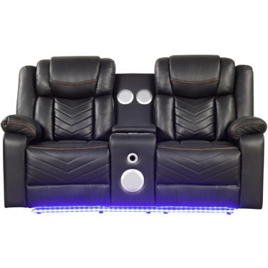 Challenger Power Reclining Loveseat In Gray