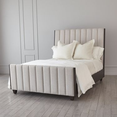 Channel Candid Fleece King Bed In White