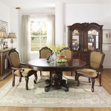 Chateau De Ville Dining Room Set In Brown