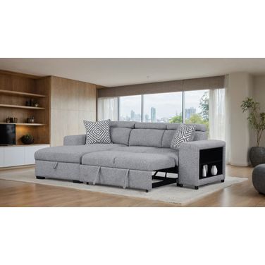 Chatteris Left-Chaise Sectional In Gray