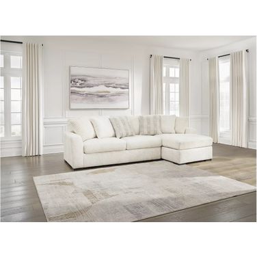 Chessington 2-Piece RAF Sectional with Chaise In Ivory