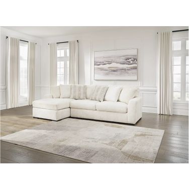 Chessington 2-Piece LAF Sectional with Chaise In Ivory