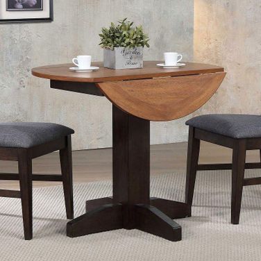 Choices Black Oak 20 Inch Extendable Dining Table