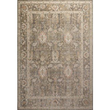 Chris Loves Julia x Loloi Rosemarie Sage and Blush 11'-6" x 15'-6" Area Rug