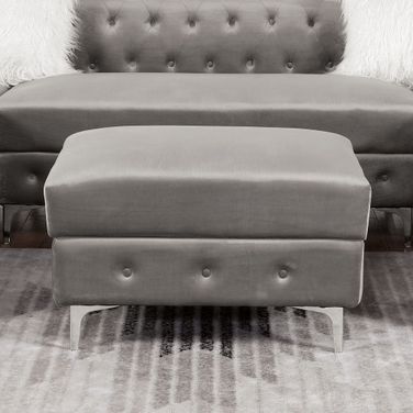 Ciabattoni Ottoman In Gray