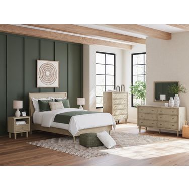 Cielden Panel Bedroom Set In Two-tone