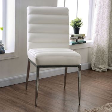 Cilegon Side Chair Set of 2 In White