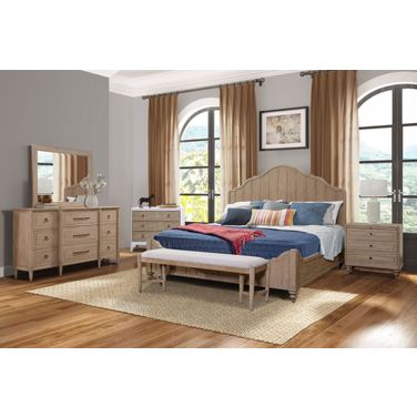 Wilmington Panel Bedroom Set In Sand