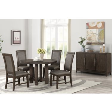 Cityscape Dining Room Set In Walnut