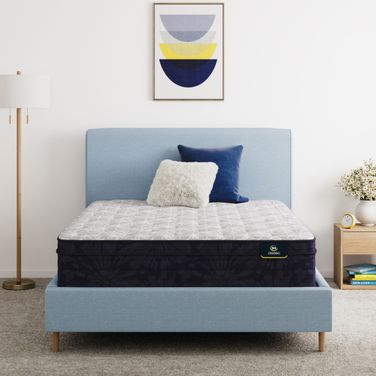Classic Clarks Hill LTD 12.5 Inch Plush Euro Top Queen Mattress In White