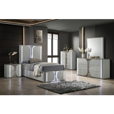 Cleburne Youth Bedroom Set In Light Gray