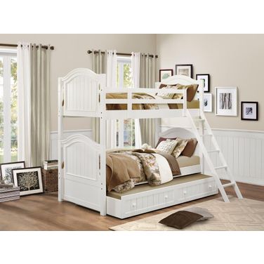 Clementine White Youth Bunk Bedroom Set