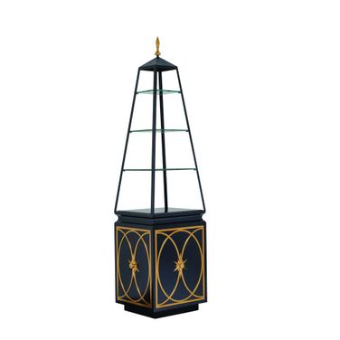 Cleopatra's Etagere Needle In Brass and Black