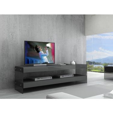 Cloud TV Base in Grey High Gloss