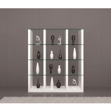 JandM Cloud Dining Display Wall in Dark Oak