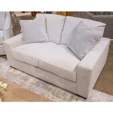 Cloverview Loveseat In Linen