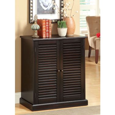 Della Espresso Shoe Cabinet