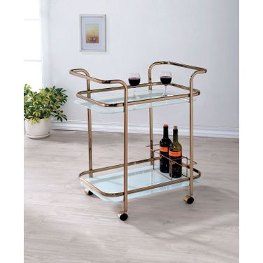 Tiana Champagne Serving Cart