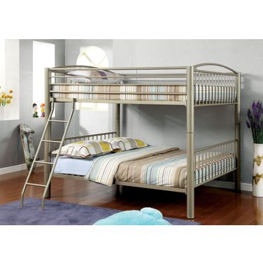 Lovia Full Over Full Metal Bunk Bed